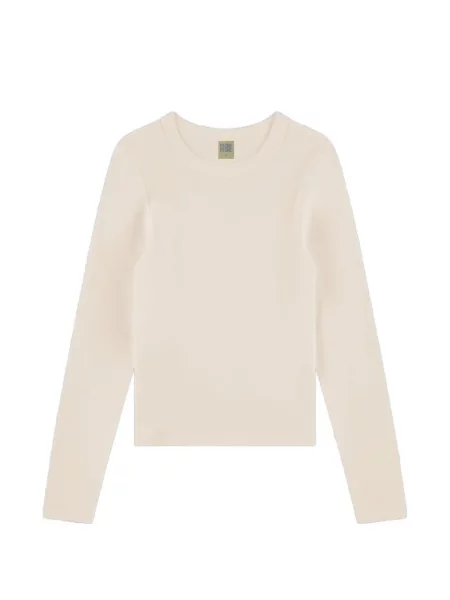 Lung tricou Flore Flore alb
