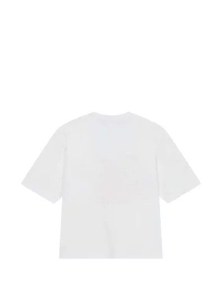Tricou Tomboy cu imagine alb