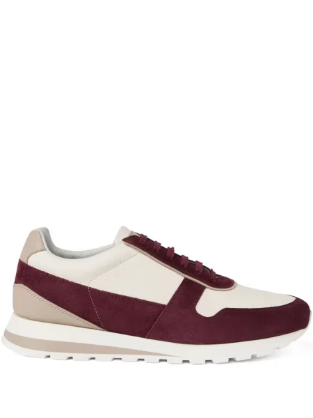 Sneakerși Brunello Cucinelli din piele de căprioară