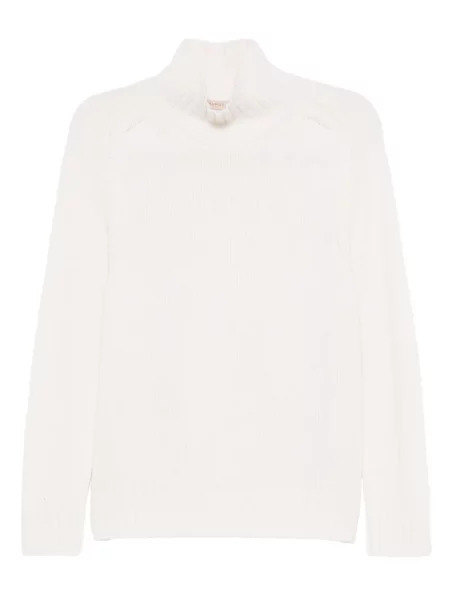 Top Purotatto prążkowany biały