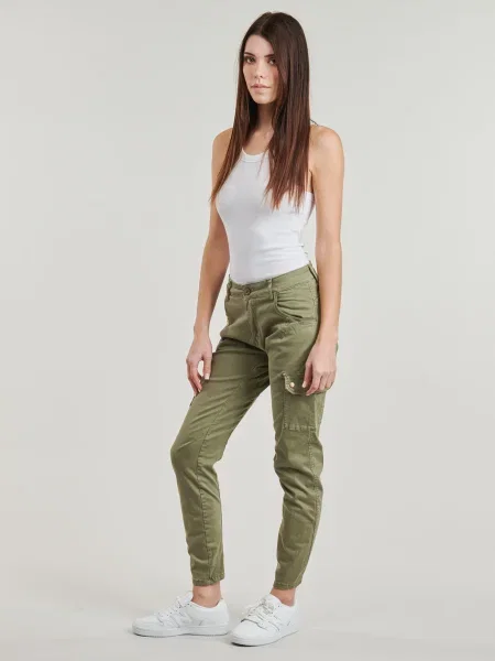 Pantaloni Le Temps Des Cerises kaki