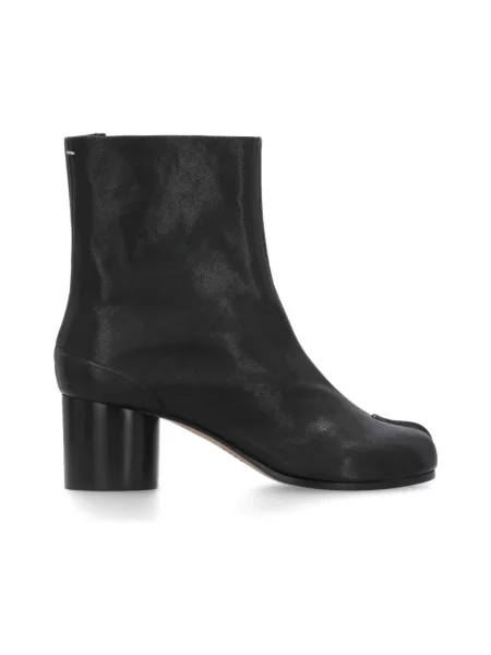 Botki Maison Margiela skórzane czarne