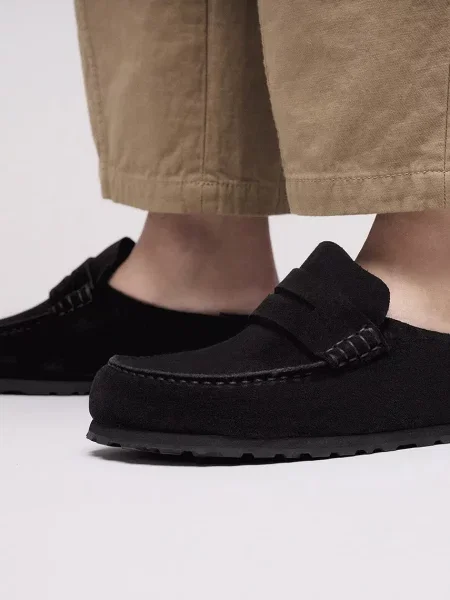 Замшевые мюли Birkenstock