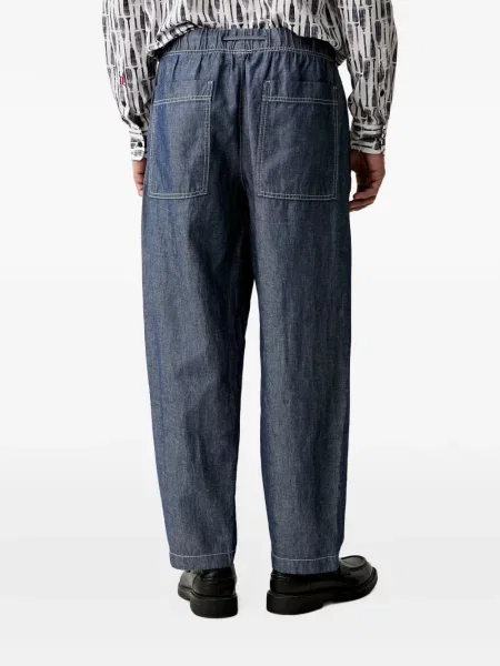 Pantaloni Benetton cu cordon albastru