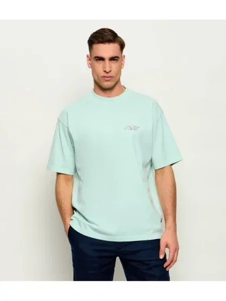 BOSS ORANGE Tricou Te_SurfWash | Relaxed fit verde