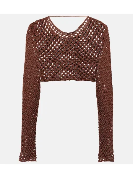 Cropp pulover Bananhot tricotate maro