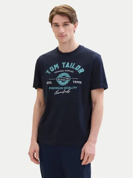 T-Shirt Tom Tailor μπλε