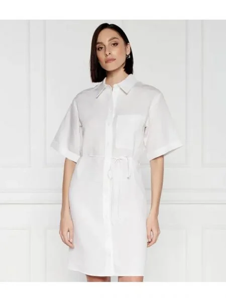 Calvin Klein Rochie | cu adaos de in alb