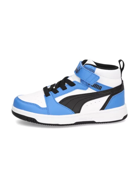 Puma Vysoké Sneakersy Rebound v6 modrá/ bílá/ černá bílé