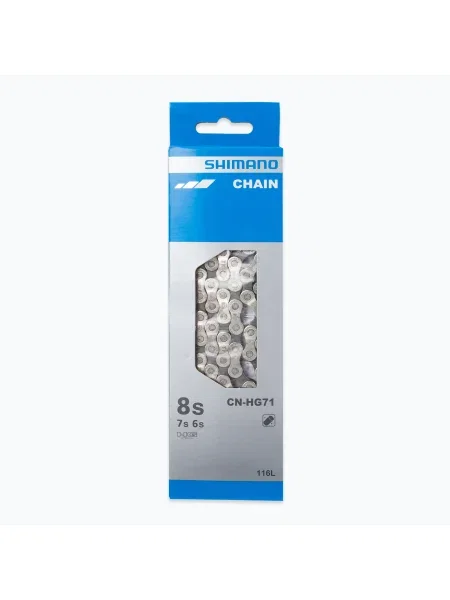 Olcsóbban. Shimano lánc láncszem ezüstszürke Méret: 6 / 7 / 8 rz ezüstszínű