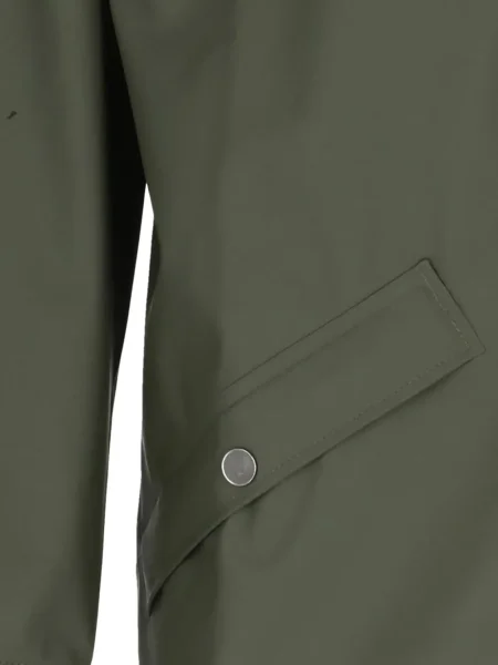 Geacă Rains cu glugă verde