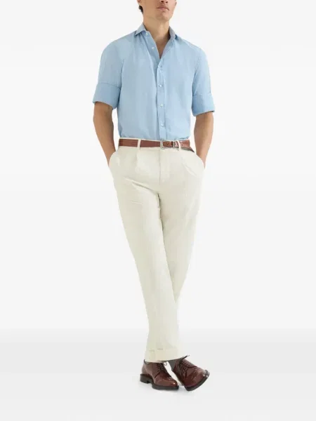 Pantaloni Brunello Cucinelli de catifea cord