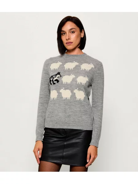 Weekend MaxMara De lână pulover Wkdnitra gri