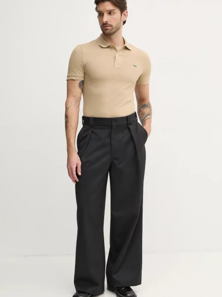 Polo tričko Lacoste Koszulka Lacoste Pique Polo Shirt béžová