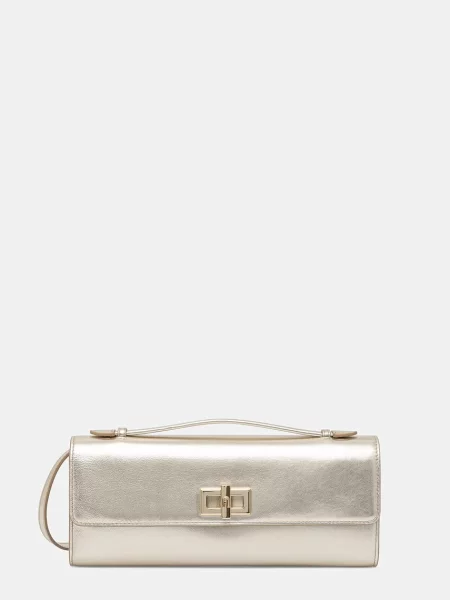 Furla klasična usnjena torbica Clara Crossbody Clutch