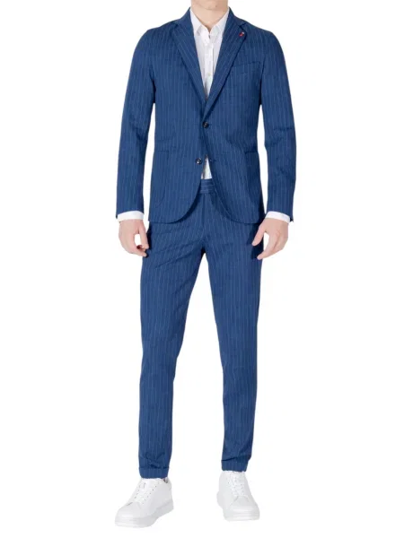 Pruhované sako Mulish modré