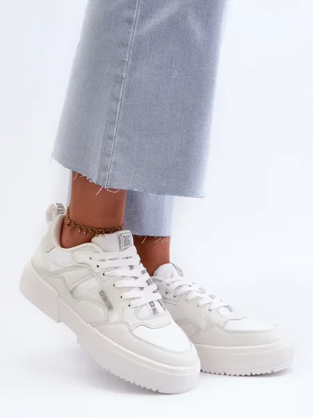 Sneakerși Big Star Shoes alb