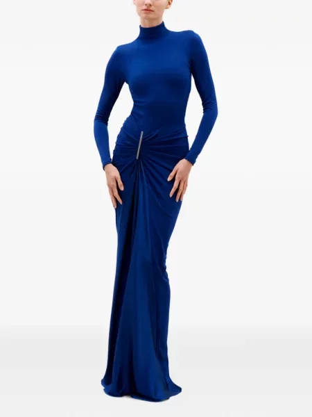 Rochie maxi Silvia Tcherassi albastru