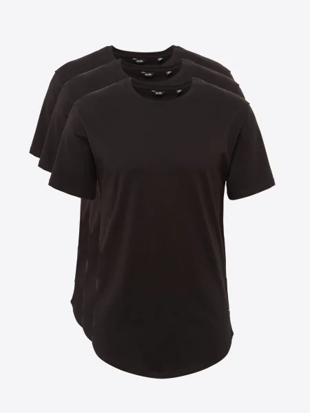 Only & Sons Tričko onsMATT LONGY SS TEE čierna