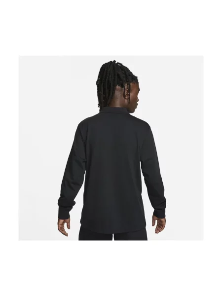 Tricou polo Nike tricotate negru