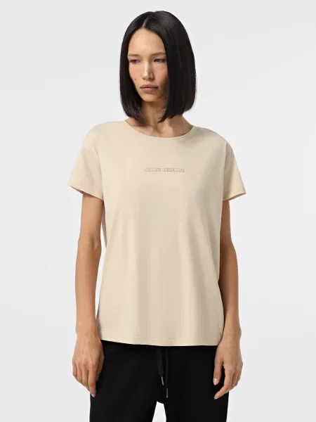 Футболка Armani Exchange молочний