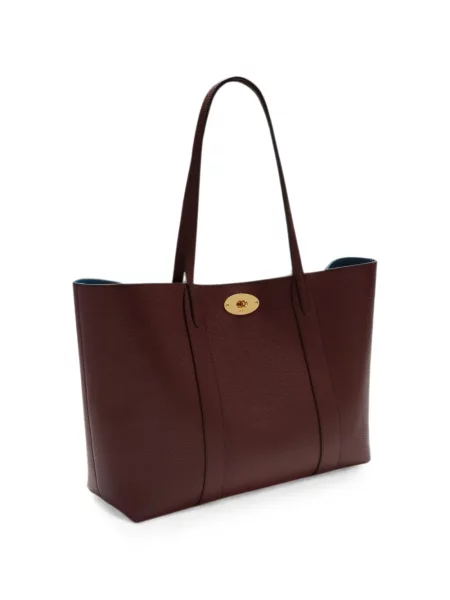 Geantă shopper Mulberry din piele roșu