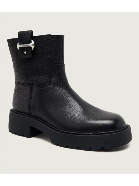 Calvin Klein De piele botine negru