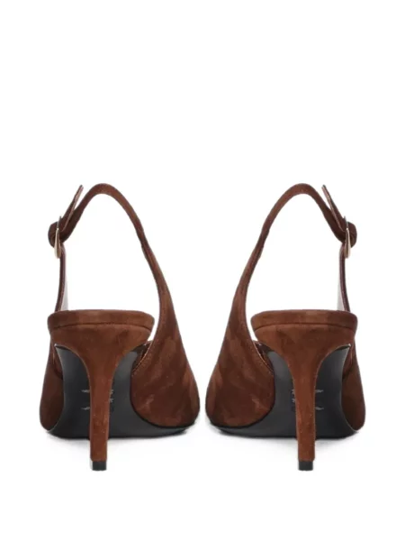 Pantofi cu toc Giuliano Galiano slingback maro