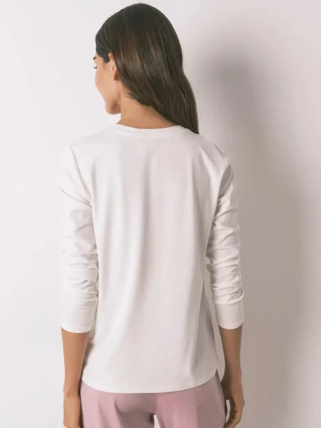 Піжамний лонгслів women'secret бежевий