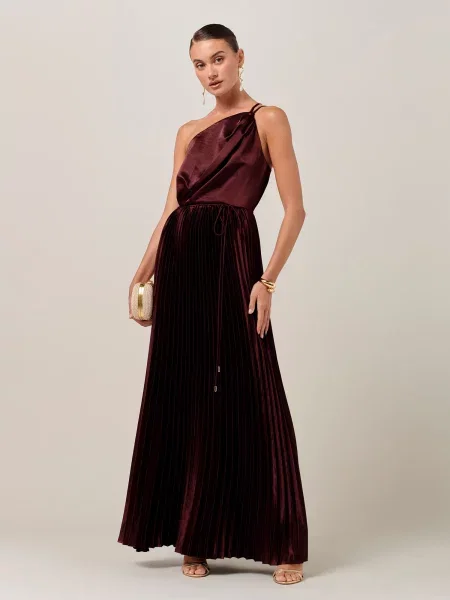 Sável Rochie Trixie burgundy roșu