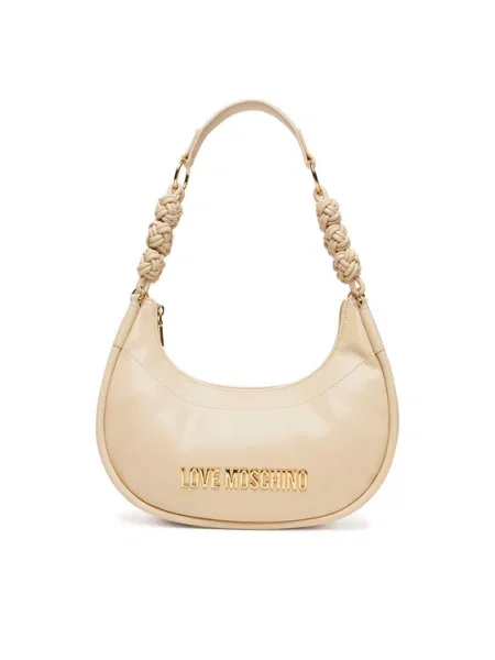 Τσάντα LOVE MOSCHINO Κρεμ