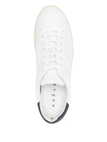 Sneakerși Hogan din piele alb