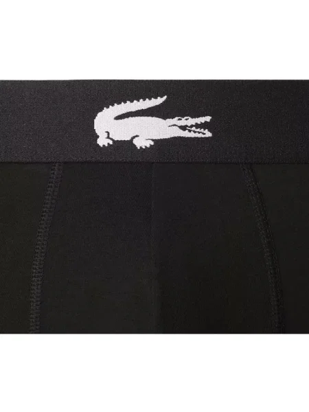 Pánske boxerky Lacoste 3 páry black/white/black/black čierna