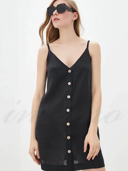 Сарафан зелений