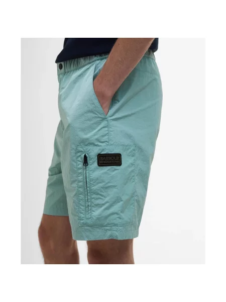 Szorty cargo Barbour zielone