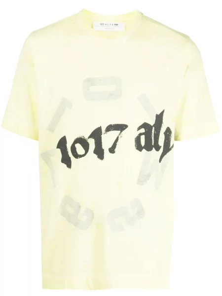 Póló 1017 Alyx 9sm nyomtatás sárga