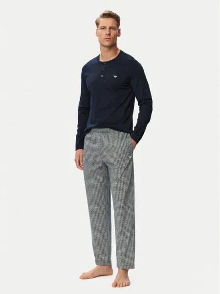 Emporio Armani Underwear Πιτζάμα Σκούρο μπλε