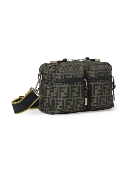 Torba crossbody Fendi brązowa