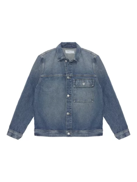 Geacă Samsøe Samsøe albastru