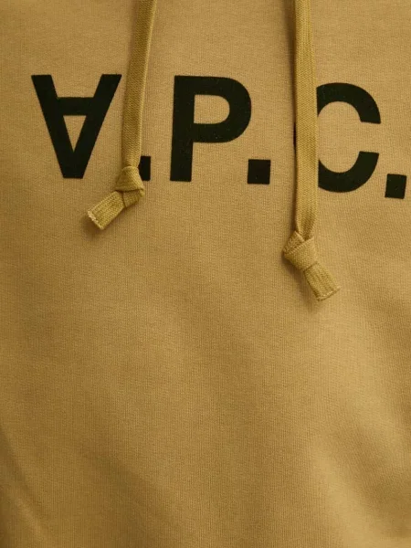 A.P.C. melegítőfelső hoodie standard grand vpc GOTS sárga