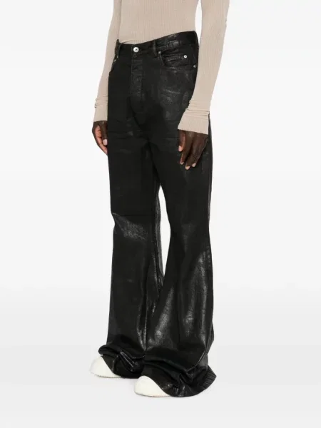 Lepršave traperice Rick Owens Drkshdw lepršave crna