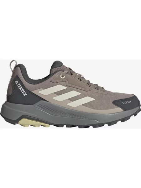 Buty do biegania adidas Terrex Anylander Rain.Rdy Hiking brązowy szary czarny