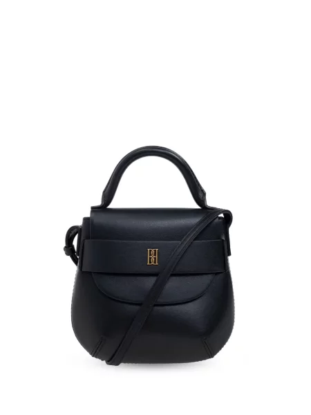 Geanta de piele By Malene Birger din piele negru