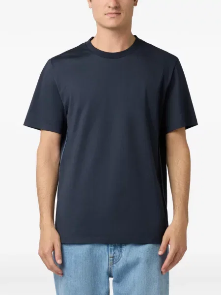 Tricou Tod's din jerseu albastru