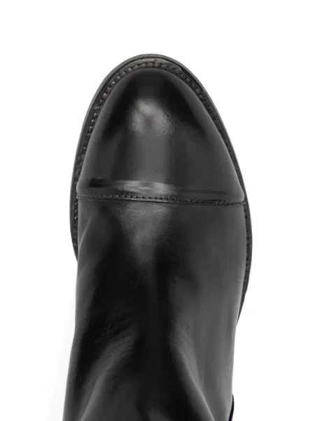 Botine Shoto din piele negru