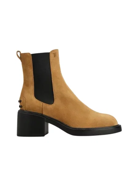 Botki Tod's zamszowe brązowe