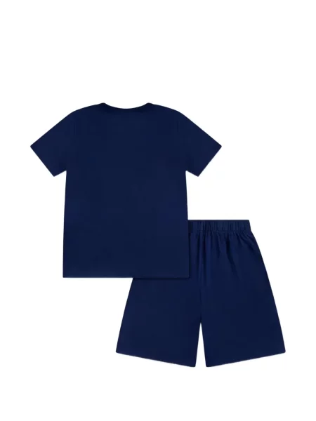 Piżama dziecięca Polo Ralph Lauren niebieska
