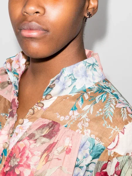 Náušnice Tory Burch stříbrné