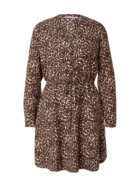 ONLY Rochie tip bluză ONLCORY sepie / gri taupe negru