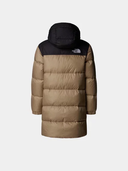 Пуховик The North Face коричневый